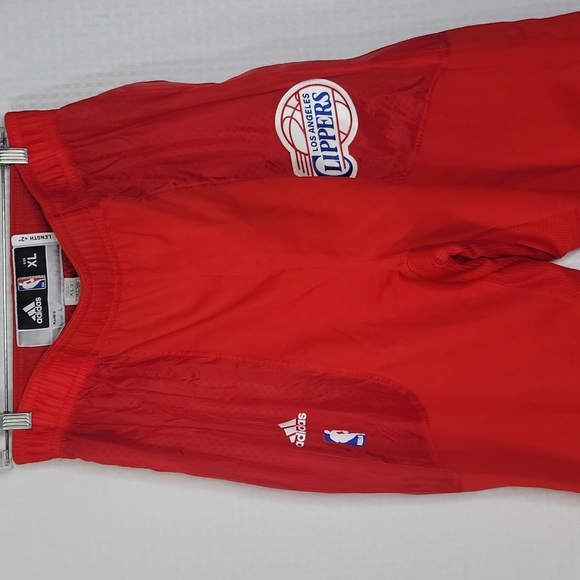 NBA Adidas L.A. Clippers player warm up Suit size XL+2 great condition - Picture 8 of 14